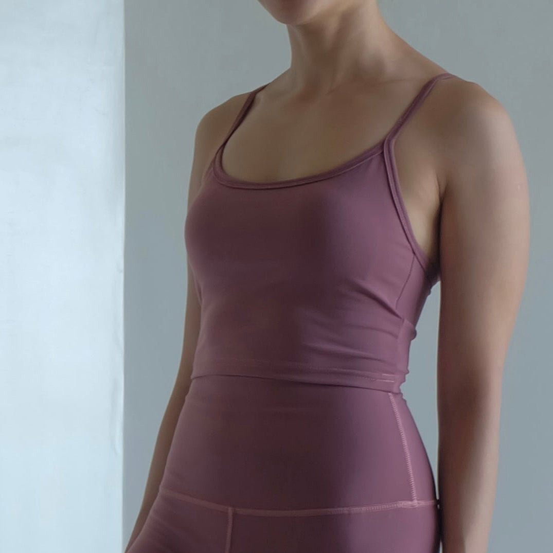 Natalie top in Rose