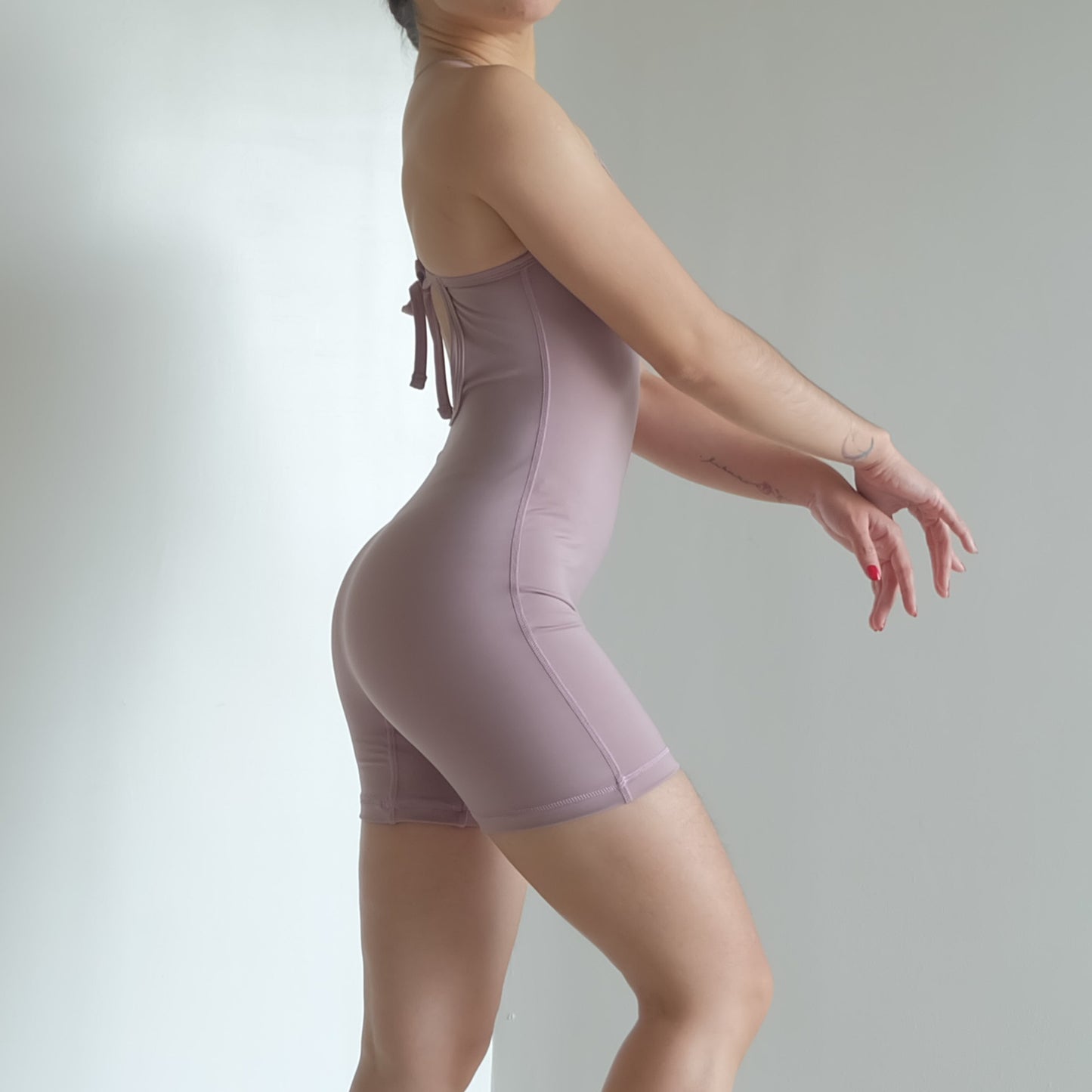 Gigi bodysuit in Iris Mauve