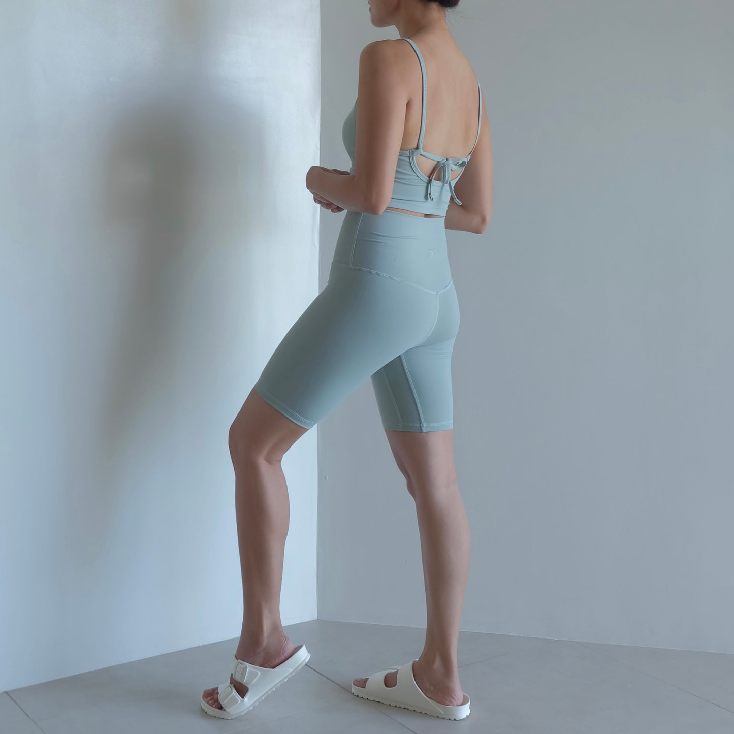Natalie top in Pastel Green