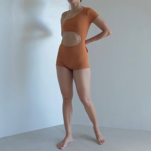 Unity bodysuit in Warm Amber