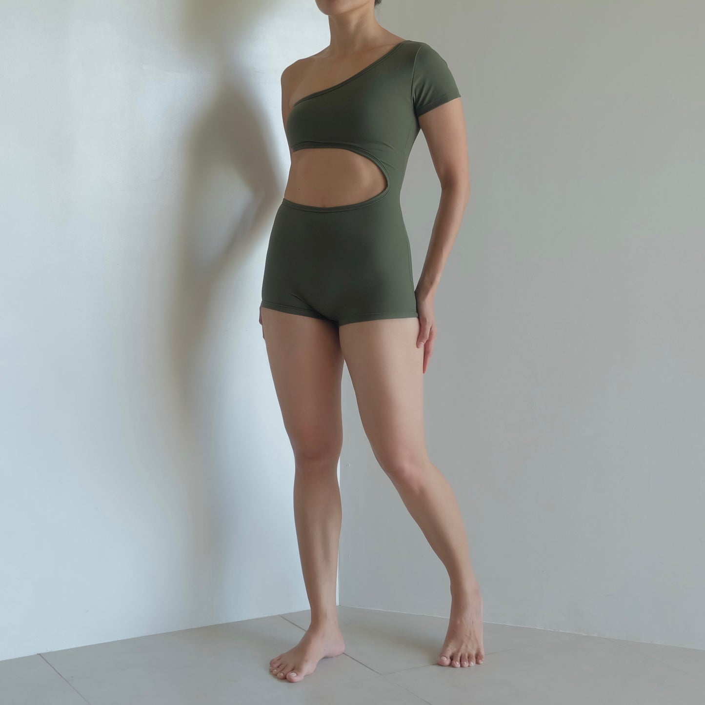 Unity bodysuit in Pickle Green