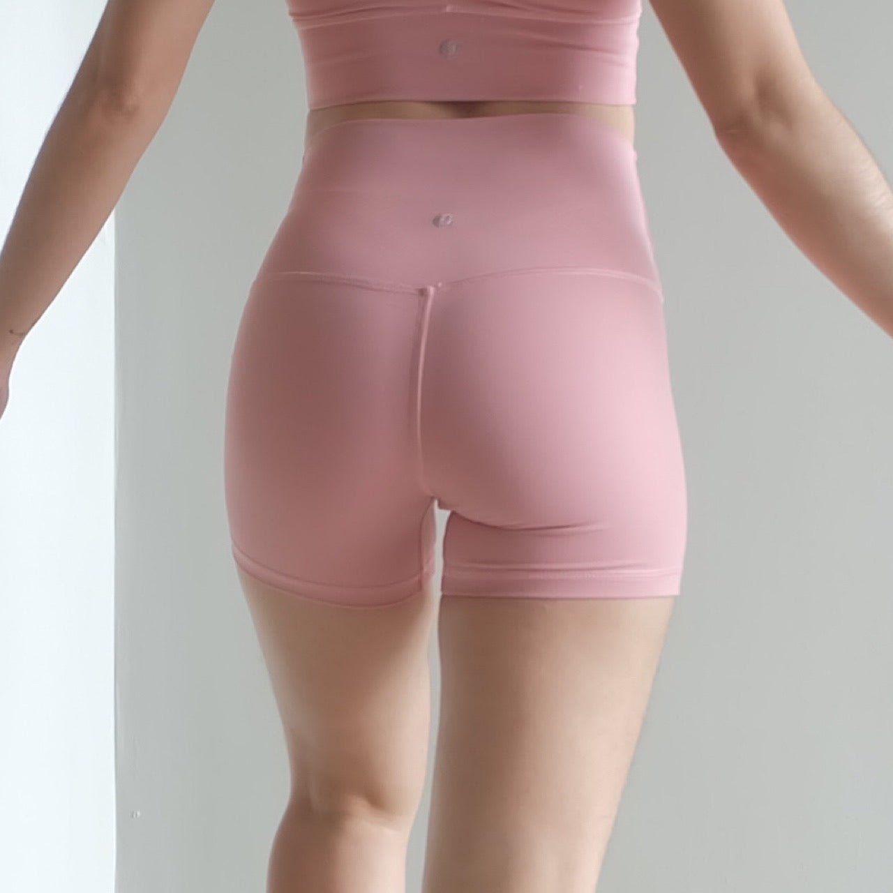 4” inseam shorts in Carnation
