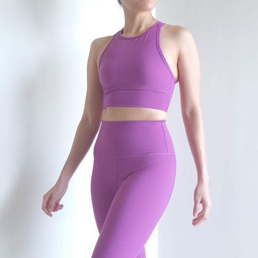 Ava top in Bright Purple